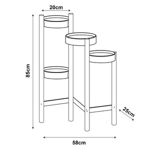 Soporte para plantas Sastamala [en.casa]