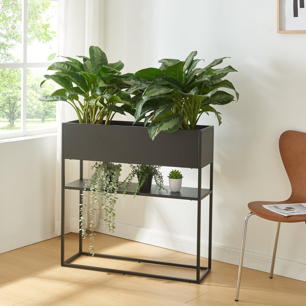 Soporte para plantas Joensuu 80x80x25 cm - [en.casa]