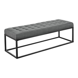 Banco tapizado Salta metal 120x40x38 cm en varios colores [pro.tec]