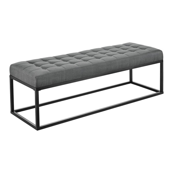 Banco tapizado Salta metal 120x40x38 cm en varios colores [pro.tec]