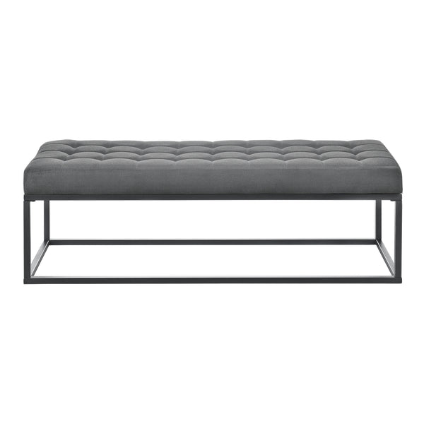 Banco tapizado Salta metal 120x40x38 cm en varios colores [pro.tec]