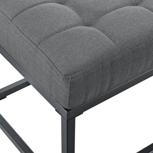 Banco tapizado Salta metal 120x40x38 cm en varios colores [pro.tec]