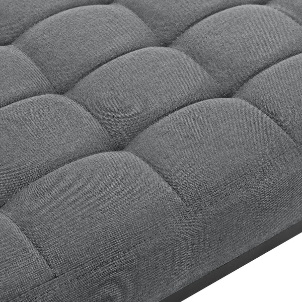 Banco tapizado Salta metal 120x40x38 cm en varios colores [pro.tec]