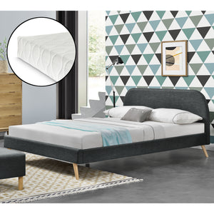 Cama tapizada Elvas en varios tamaños Corium