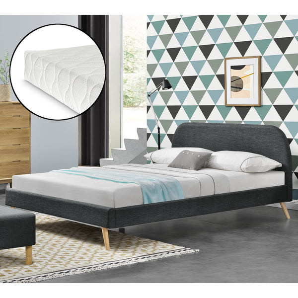 Cama tapizada Elvas en varios tamaños Corium