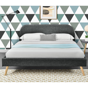 Cama tapizada Elvas en varios tamaños Corium