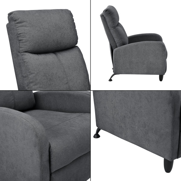 Sillón tapizado Bregenz 102x60x92 cm en varios colores en.casa
