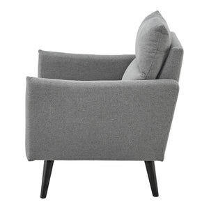 Sillón tapizado Eitting en varios colores [en.casa]
