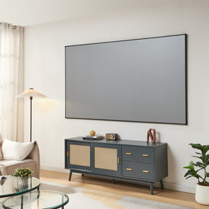 Pantalla de proyección Väkhoga 16:9 para colgar en la pared [en.casa]
