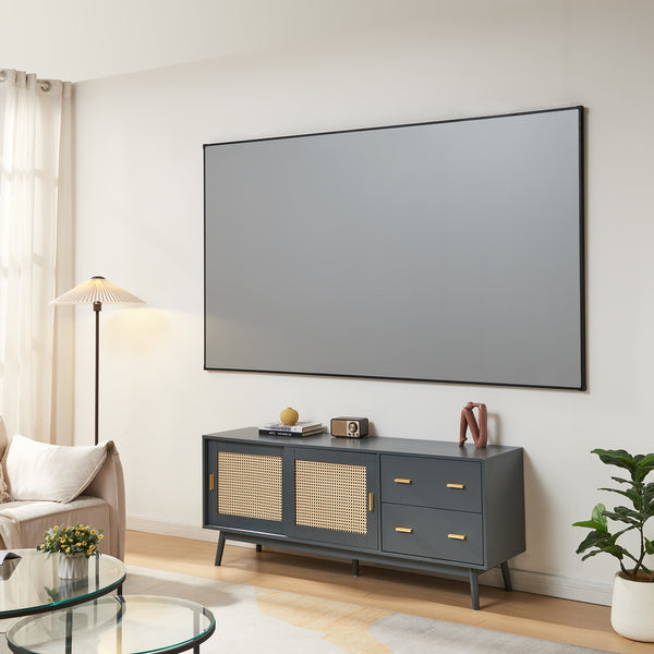 Pantalla de proyección Väkhoga 16:9 para colgar en la pared [en.casa]