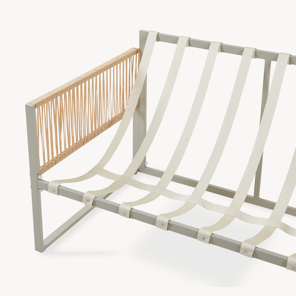 Conjunto de muebles de jardín Karg mesa + sofá + 2 sillones [casa.pro]