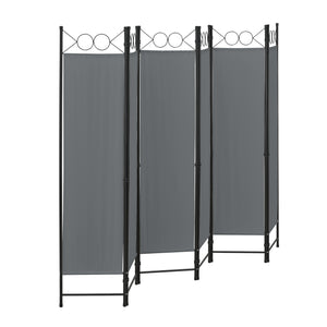 Separador de ambientes Saragossa de 6 piezas 240x171 cm varios colores en.casa