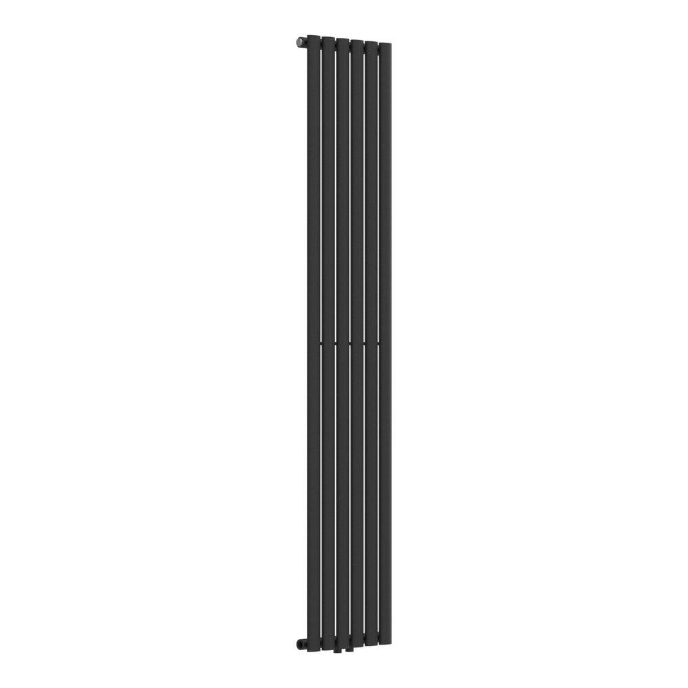 Radiador de tubo de diseño Nore Negro 180x36cm Monocapa 707W [neu.haus]