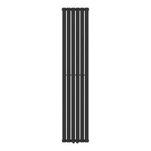 Radiador de tubo de diseño Nore Negro 180x36cm Monocapa 707W [neu.haus]