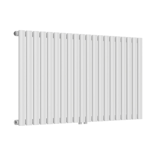 Radiador de tubo de diseño Nore Blanco 60x120cm de una capa 857W [neu.haus]