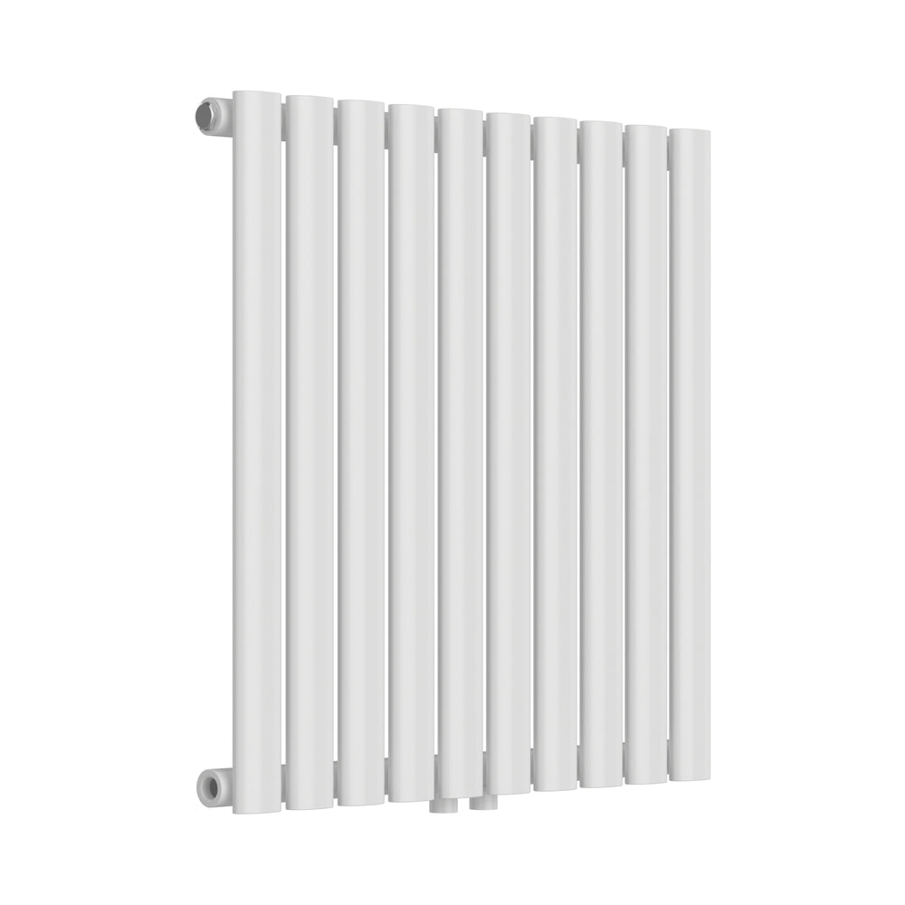Radiador de tubo de diseño Nore Blanco 60x60cm de una capa 449W [neu.haus]