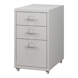 Contenedor móvil Kökar con 3 cajones [en.casa]