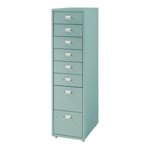 Contenedor móvil Kökar con 8 cajones 109x28x41 cm [en.casa]