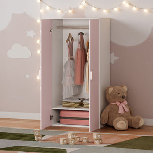 Armario para ropa infantil Sandnes 123x60x40 cm [en.casa]