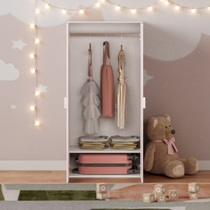 Armario para ropa infantil Sandnes 123x60x40 cm [en.casa]