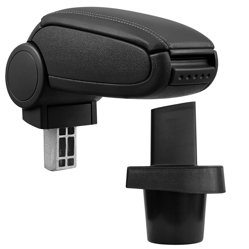 Reposabrazos central Toyota Yaris desde 2006 con compartimento acolchado negro pro.tec - premiumXL