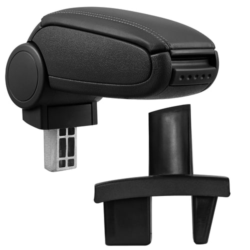 Reposabrazos central Peugeot 307 con compartimento de almacenamiento en varias versiones negro pro.tec - premiumXL