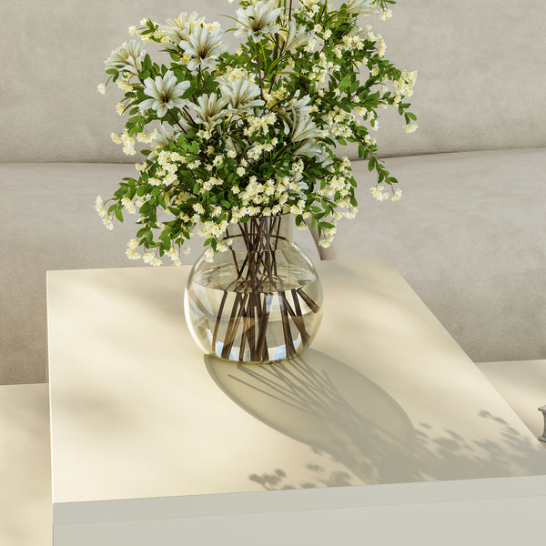 Mesa de comedor conjunto de 2 Sotapim [en.casa]