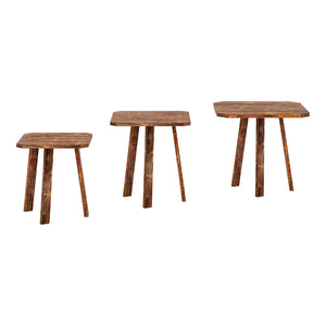 Mesa de comedor Masku juego de 3 en varios colores [en.casa]