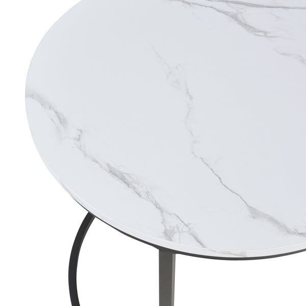 Mesa de comedor Ulricehamn de 3 piezas [en.casa]