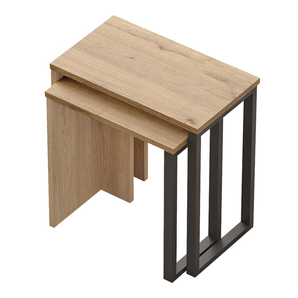Mesa de comedor Vesanto juego de 2 [en.casa]