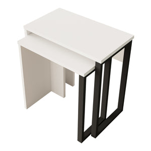 Mesa de comedor Vesanto juego de 2 [en.casa]