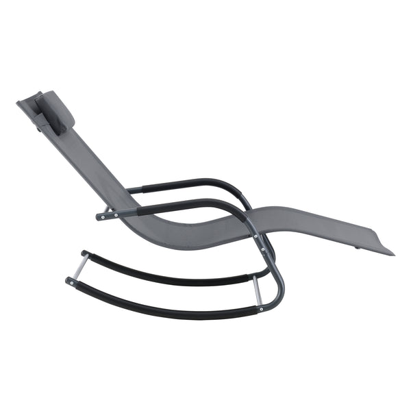 Tumbona Caracena juego de 2 147x63x89cm tumbona balancín en varios colores en.casa