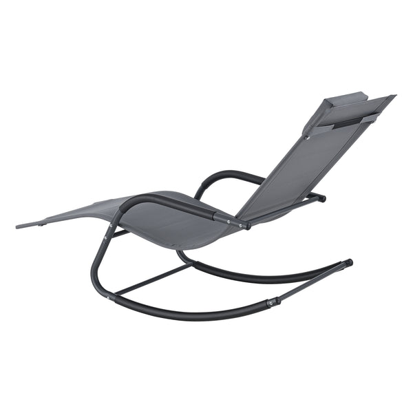 Tumbona Caracena juego de 2 147x63x89cm tumbona balancín en varios colores en.casa