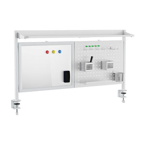Organizador de escritorio Virvik para sujetar 117x73 cm acero [en.casa]