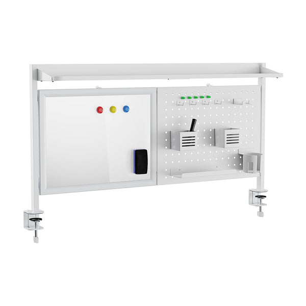 Organizador de escritorio Virvik para sujetar 117x73 cm acero [en.casa]