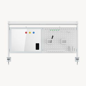 Organizador de escritorio Virvik para sujetar 117x73 cm acero [en.casa]
