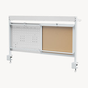 Organizador de escritorio Virvik para sujetar 117x73 cm acero [en.casa]