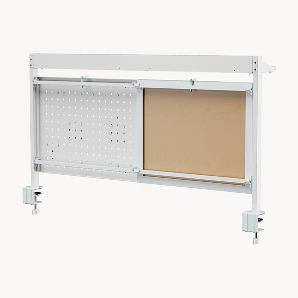Organizador de escritorio Virvik para sujetar 117x73 cm acero [en.casa]