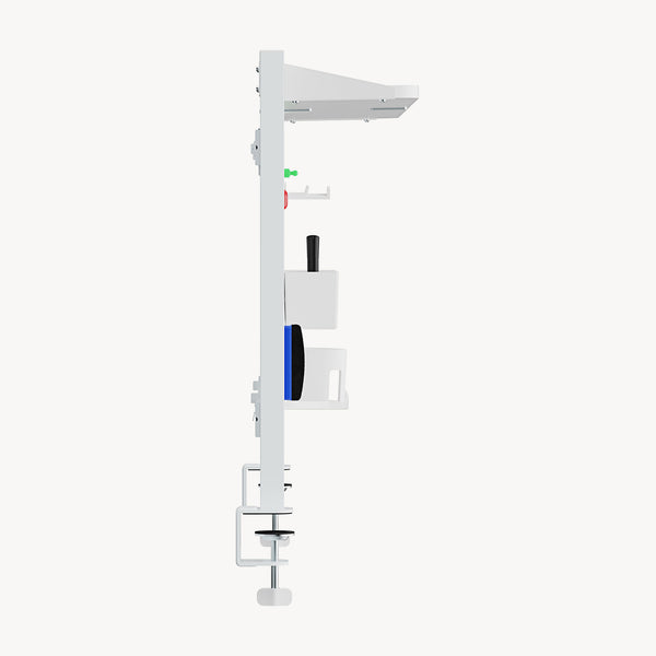 Organizador de escritorio Virvik para sujetar 117x73 cm acero [en.casa]