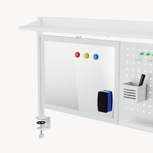 Organizador de escritorio Virvik para sujetar 117x73 cm acero [en.casa]