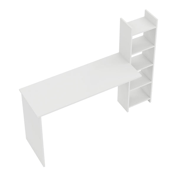 Escritorio con estantería Chagtuniejle [en.casa]