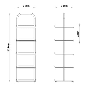 Estantería para zapatos Poytya [en.casa]