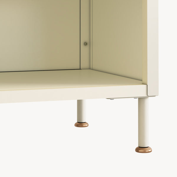 Mueble zapatero Coleraine con puerta y estante metal [en.casa]