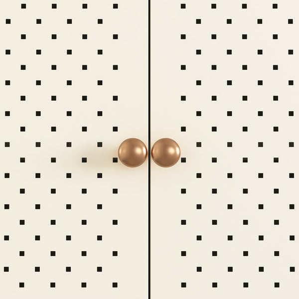 Mueble zapatero Coleraine con puerta y estante metal [en.casa]