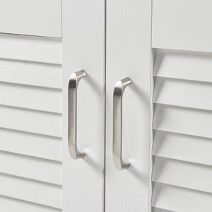 Zapatero Løten 63x36x62 cm Blanco [en.casa]