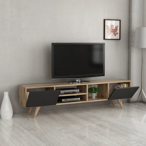 Mesa de televisión Assens 40 x 160 x 31 cm en varios colores [en.casa]