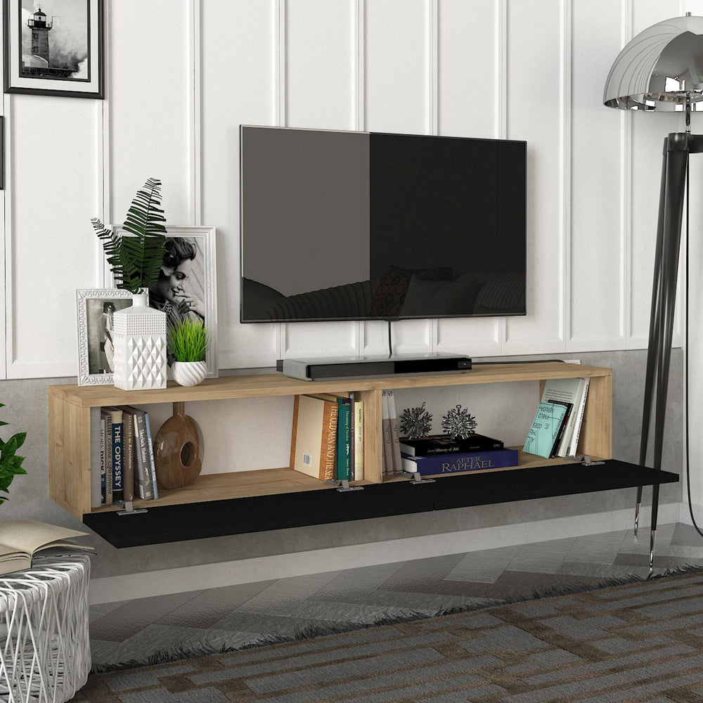 Mueble para TV Toivakka 135x31x25cm en varios colores [en.casa] - premiumXL