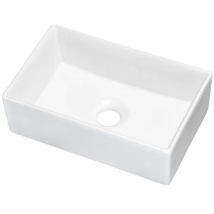 Lavabo Skelbolu con lavabo de encimera [en.casa]