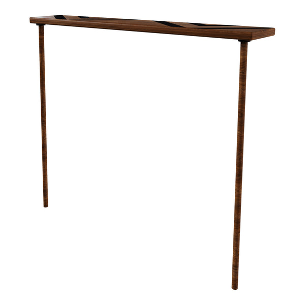 Consola Holmsland de madera 70x80x14 cm [en.casa]