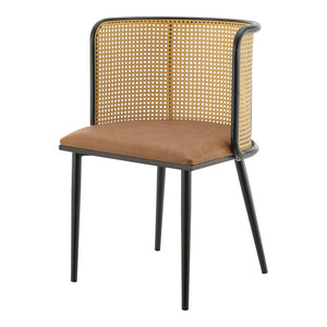 Silla de comedor Flen juego de 2 en varios colores [en.casa]